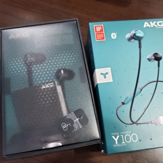 AKG Y100BT Y100 Wireless 無線藍牙耳道式耳機（原廠二手）