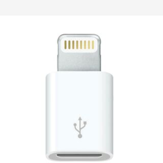 Apple Lightning 對 Micro USB轉接器