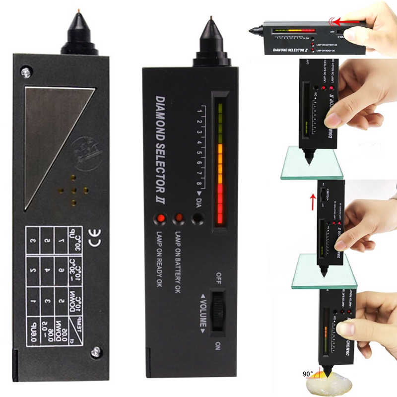第二代測鑽筆鑽石筆鑽石熱導儀鑽石鑒別儀硬度儀鑽石莫桑石寶石玉石翡翠水晶鑑定硬度檢測鑽石真偽 蝦皮購物