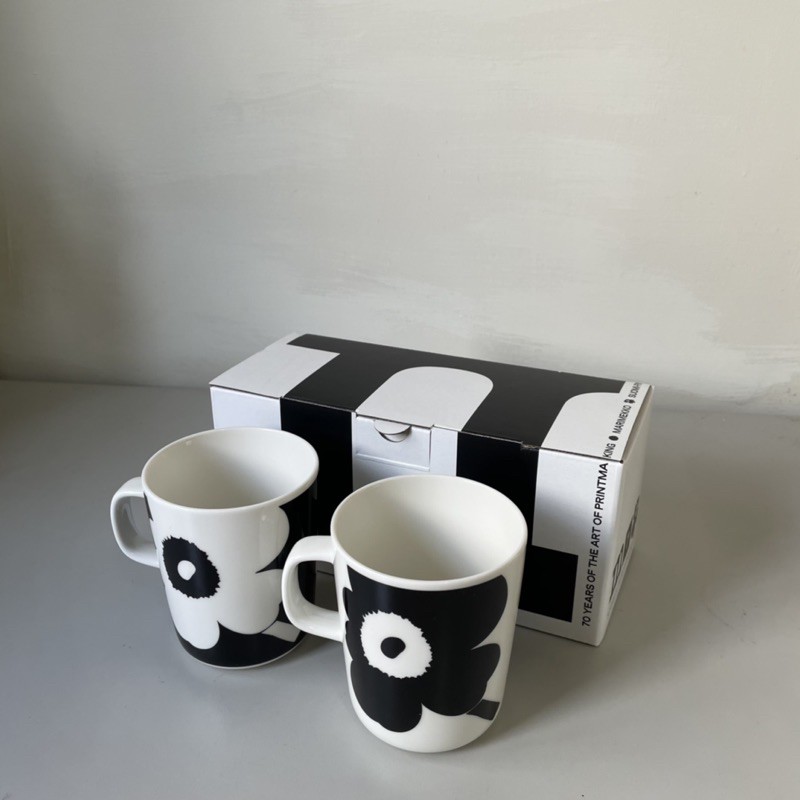 Marimekko 70週年紀念對杯 蝦皮購物