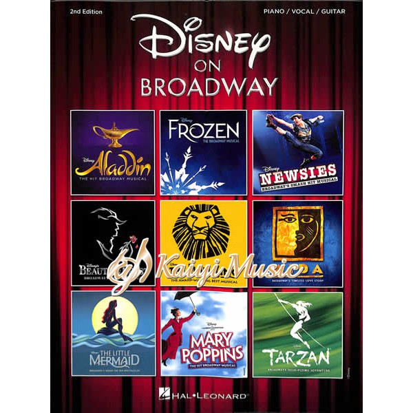 Disney On Broadway (2 Ed./P/V/G)