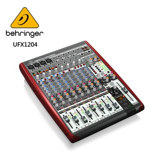 ★BEHRINGER★UFX1204專業級混音器(具XENYX麥克風前置放大器/壓縮器/Multi-FX處理器)