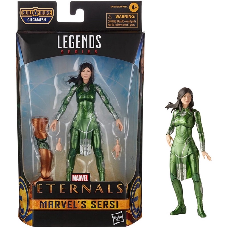 孩之寶 Marvel Legends 漫威 永恆族 傳奇6吋 瑟西 Sersi  可動 公仔 含BAF件