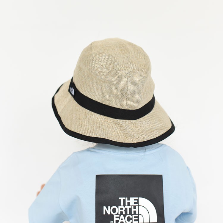 {FLOM} 台南實體店 THE NORTH FACE SC HIKE CAP 兒童 自然風 編織 漁夫帽 草帽