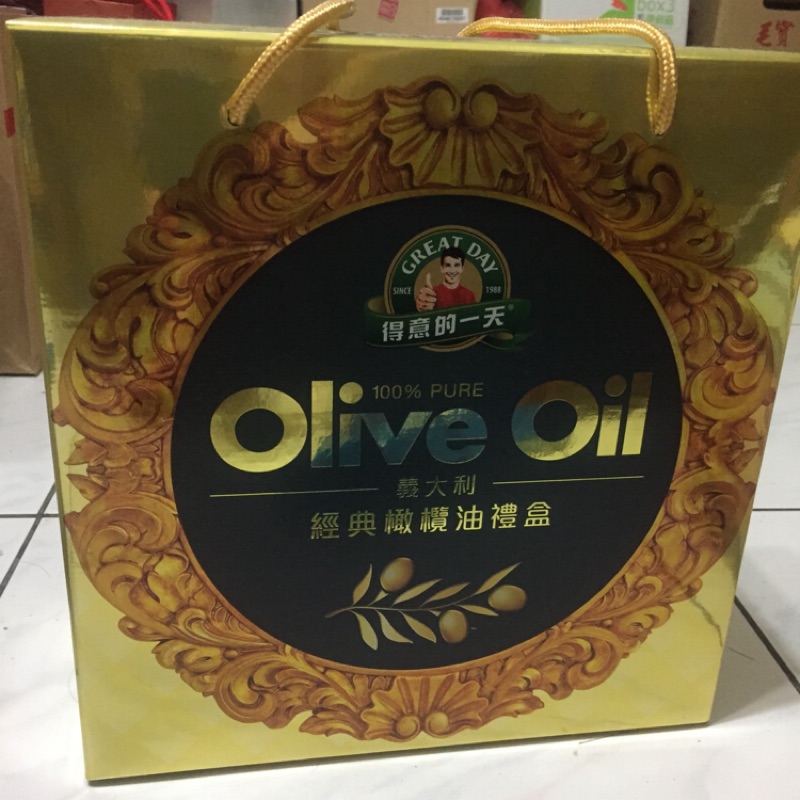得意的一天 橄欖油 禮盒 1L 一公升 olive oil