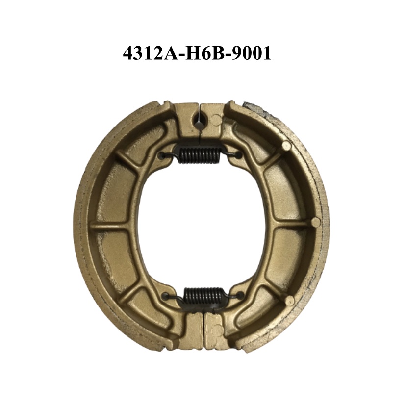 4Motorcycle SYM 三陽 4312A-H6B-9001  剎車皮總成 煞車鞋 剎車塊 鼓式煞車皮 鼓煞來令片