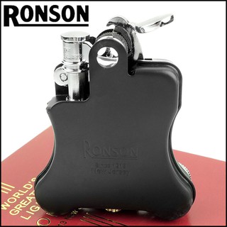 ☆福星煙具屋☆【RONSON】Banjo系列-燃油打火機-消光黑款 NO.R01-0027