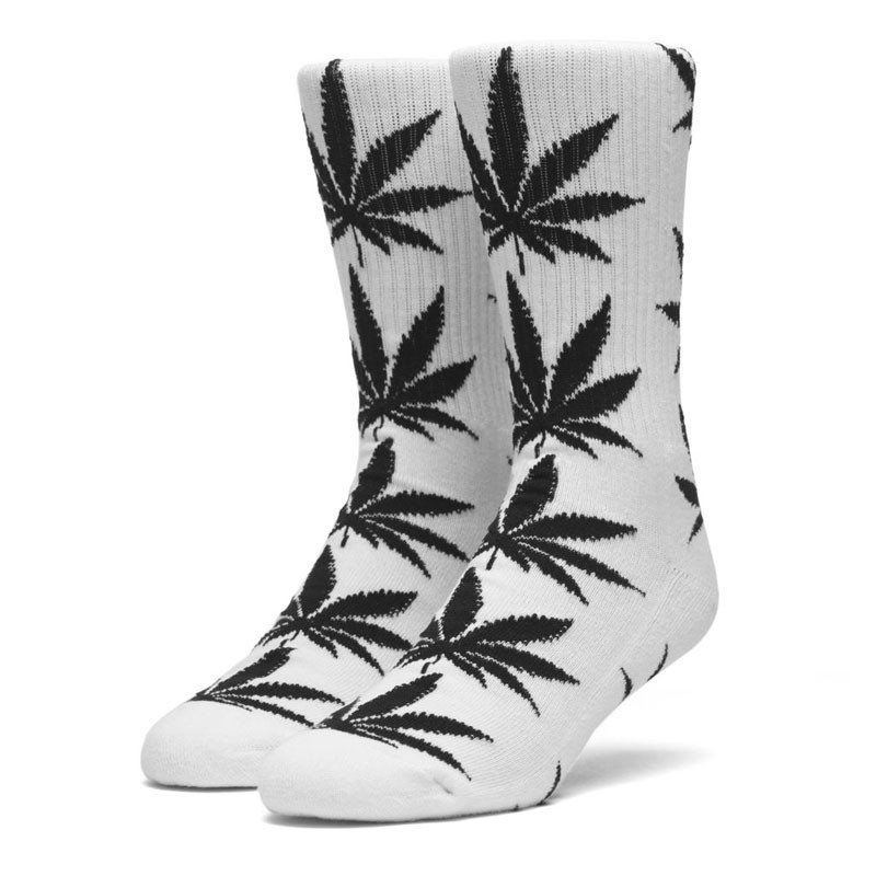 【HUF】SK00298 ESSENTIALS PLANTLIFE SOCKS 中筒襪 / 小腿襪 (白色) 化學原宿