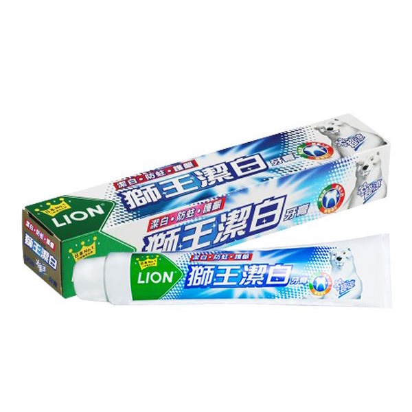 日本 LION 獅王 潔白牙膏(超涼)200g 【小三美日】DS003071