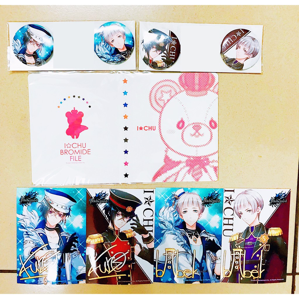 貍子 現貨日版ichu 愛啾alchemist 18年限定福袋麗朔空黑羽巴貝爾徽章寫真提袋相冊 蝦皮購物