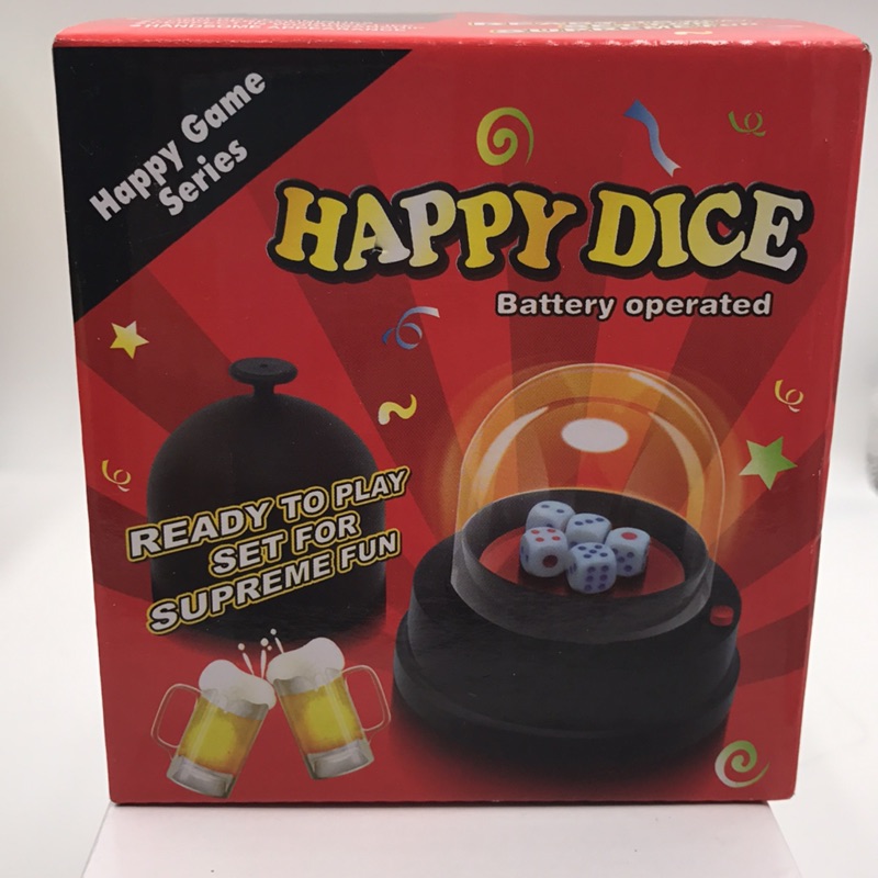 《現貨》 電動骰子機  Happy Dice 骰子遊戲