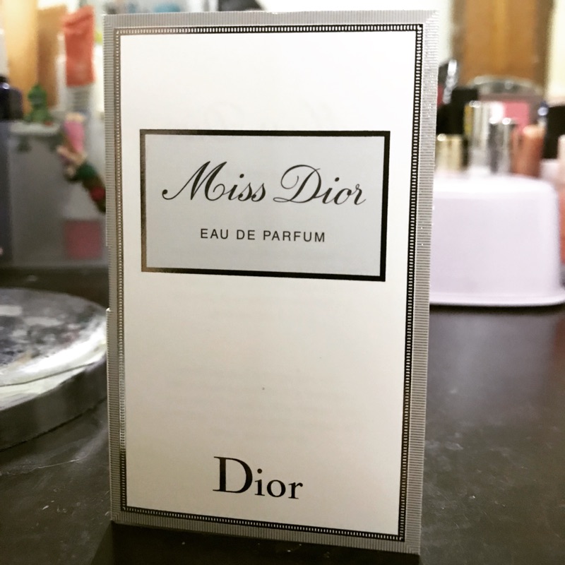 Miss Dior 2017年全新迪奧戀愛花香調 試用小瓶香水