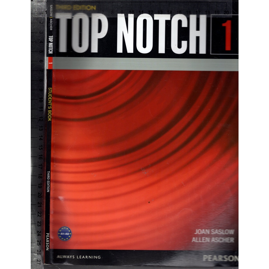 2O《TOP NOTCH 1 STUDENT'S BOOK 3e》2015-SASLOW