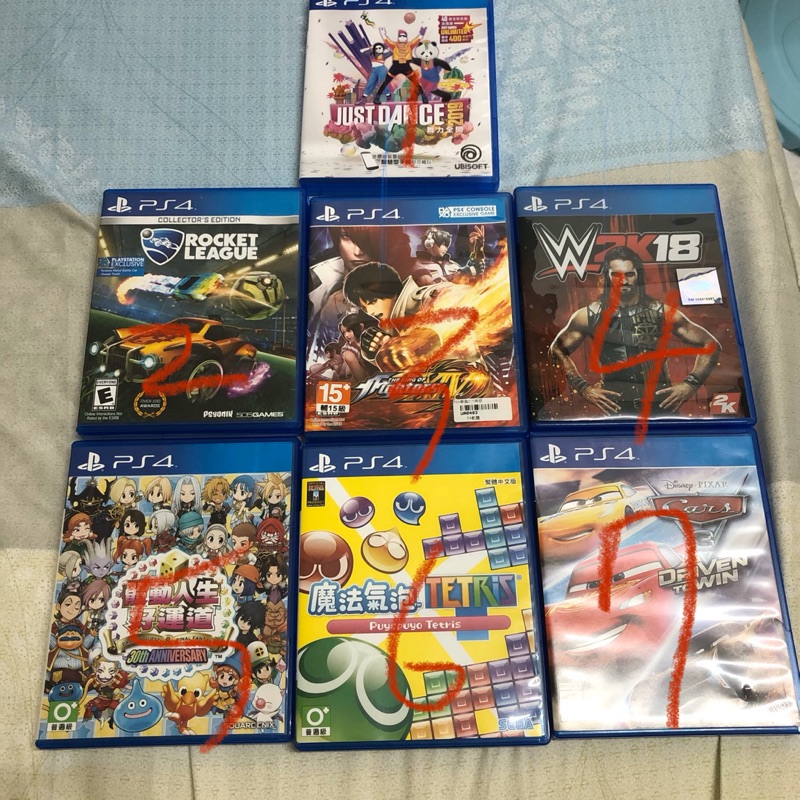 PS4二手遊戲片 可四人遊玩 ❤️