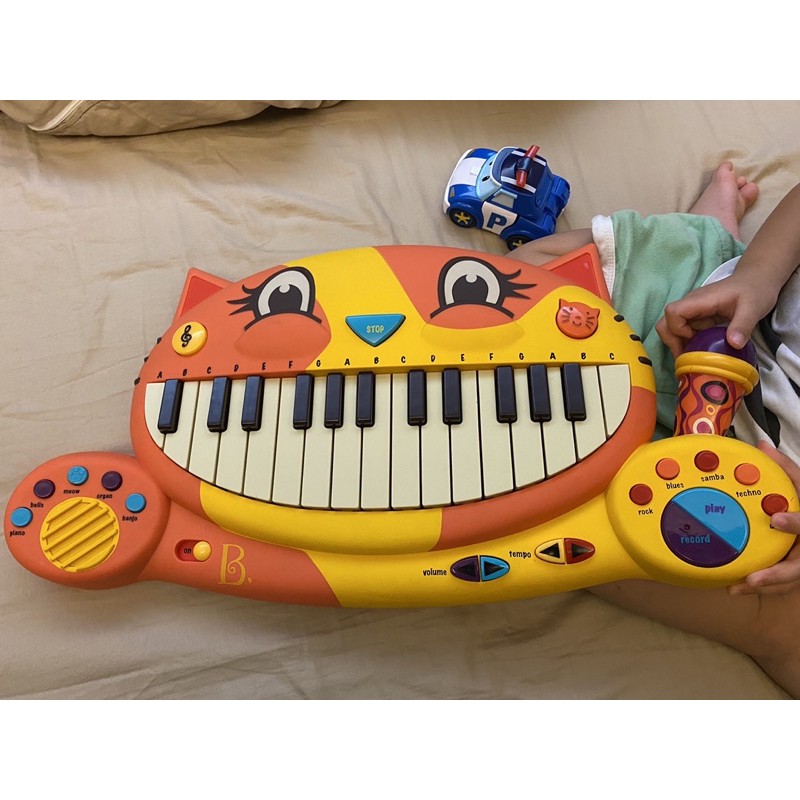 二手近9成新B.Toys 大嘴貓鋼琴 統感玩具