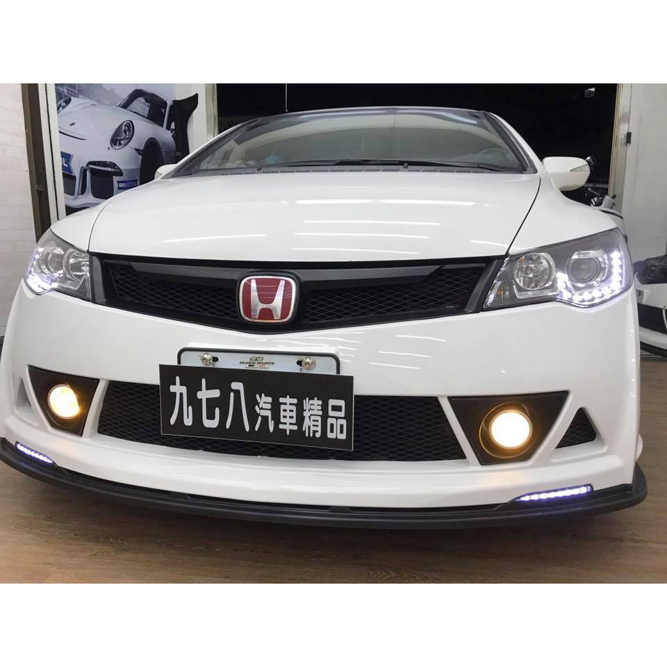 九七八汽車精品 本田 HONDA 喜美八代 雙U 導光 魚眼 大燈 原廠 HID 移植 可 直上 免修改 !