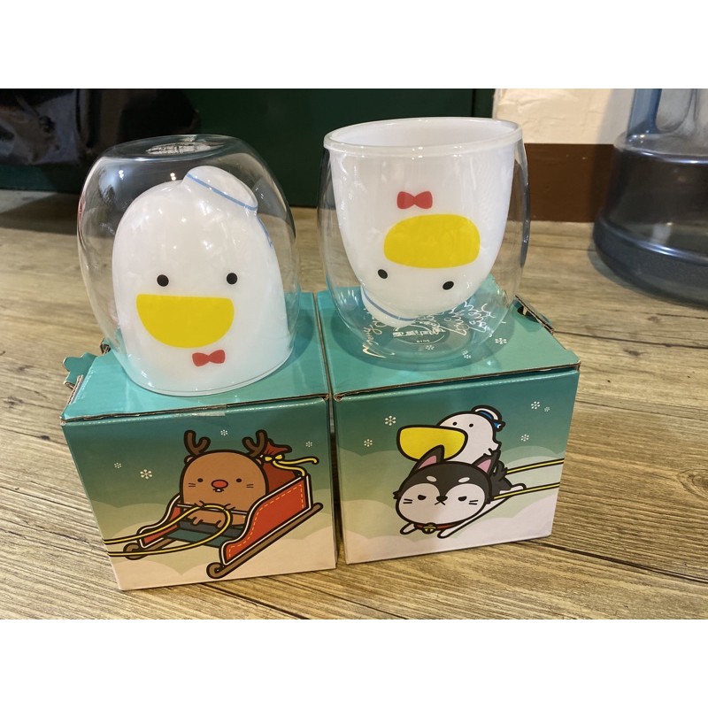 丹丹漢堡雙層玻璃造型杯 丹丹鳥 蝦皮購物
