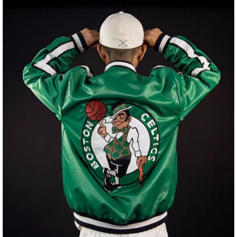正版 STARTER Boston 塞爾提克 棒球外套 夾克 NBA 嘻哈 饒舌 美版尺寸S