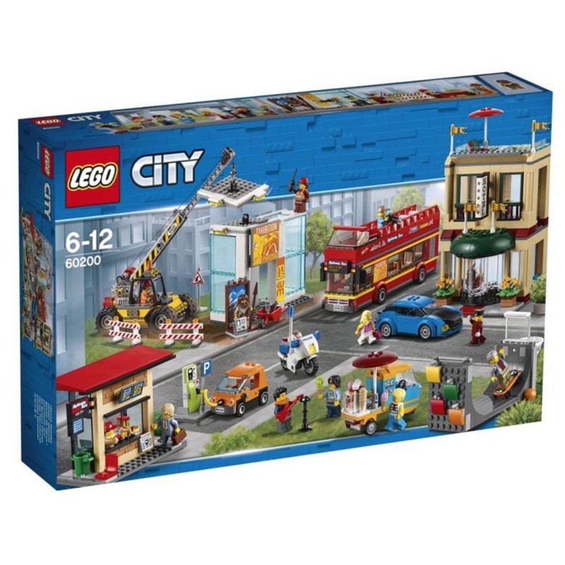 樂高 LEGO 60200 City 城市系列 首都 城市廣場 市集 遊覽車 都市 全新未開 現貨 lego60200