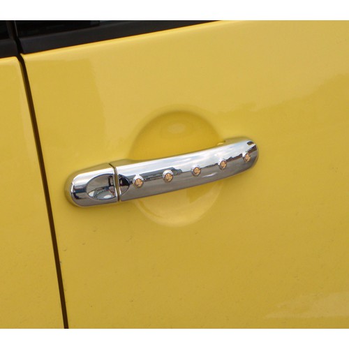圓夢工廠 VW 福斯 Beetle 金龜車 2代 2005~2012 改裝 鍍鉻銀 車門把手蓋 把手外蓋 質感鑲鑽水鑽