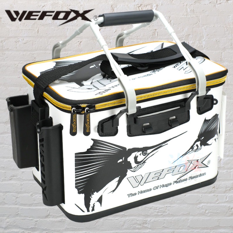 《WEFOX》 WEX-5005 硬式餌袋  誘餌桶 A撒桶 置物袋 中壢鴻海釣具館
