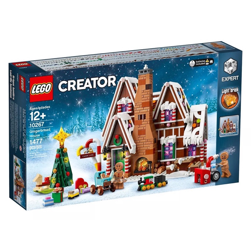 Home&amp;brick 全新 LEGO 10267 Gingerbread House 薑餅屋