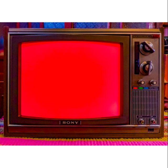 復古電視機 廣告燈箱
