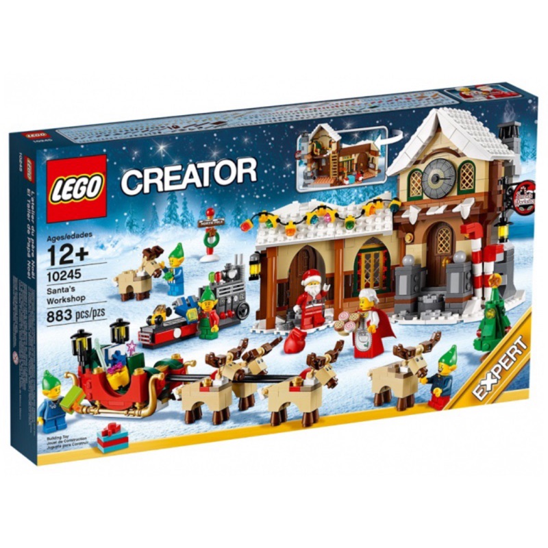 《傑克玩樂高》LEGO 樂高 10245 創意 Creator 聖誕老人小屋