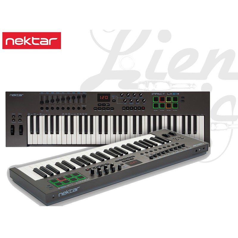 『立恩樂器』免運優惠 Nektar Impact LX61+ 主控鍵盤 midi keyboard