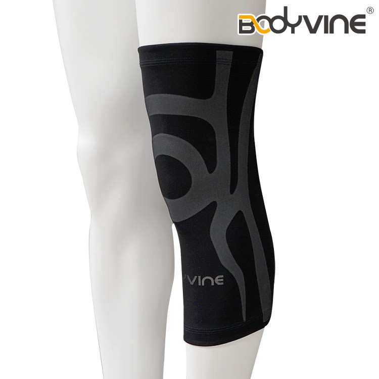 Bodyvine 超肌感貼紮護膝 CT-N15520 灰色 【S~2XL】 / 護具 貼紮 UPF50+