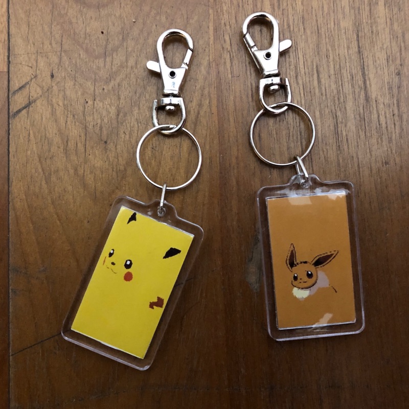 客製化 造型悠遊卡 吊飾 鑰匙圈 精靈 寶可夢 神奇寶貝 Pokemon 皮卡丘 伊布 寶貝球 悠遊卡