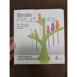 Birdie Fruit Fork 小鳥造型水果叉組