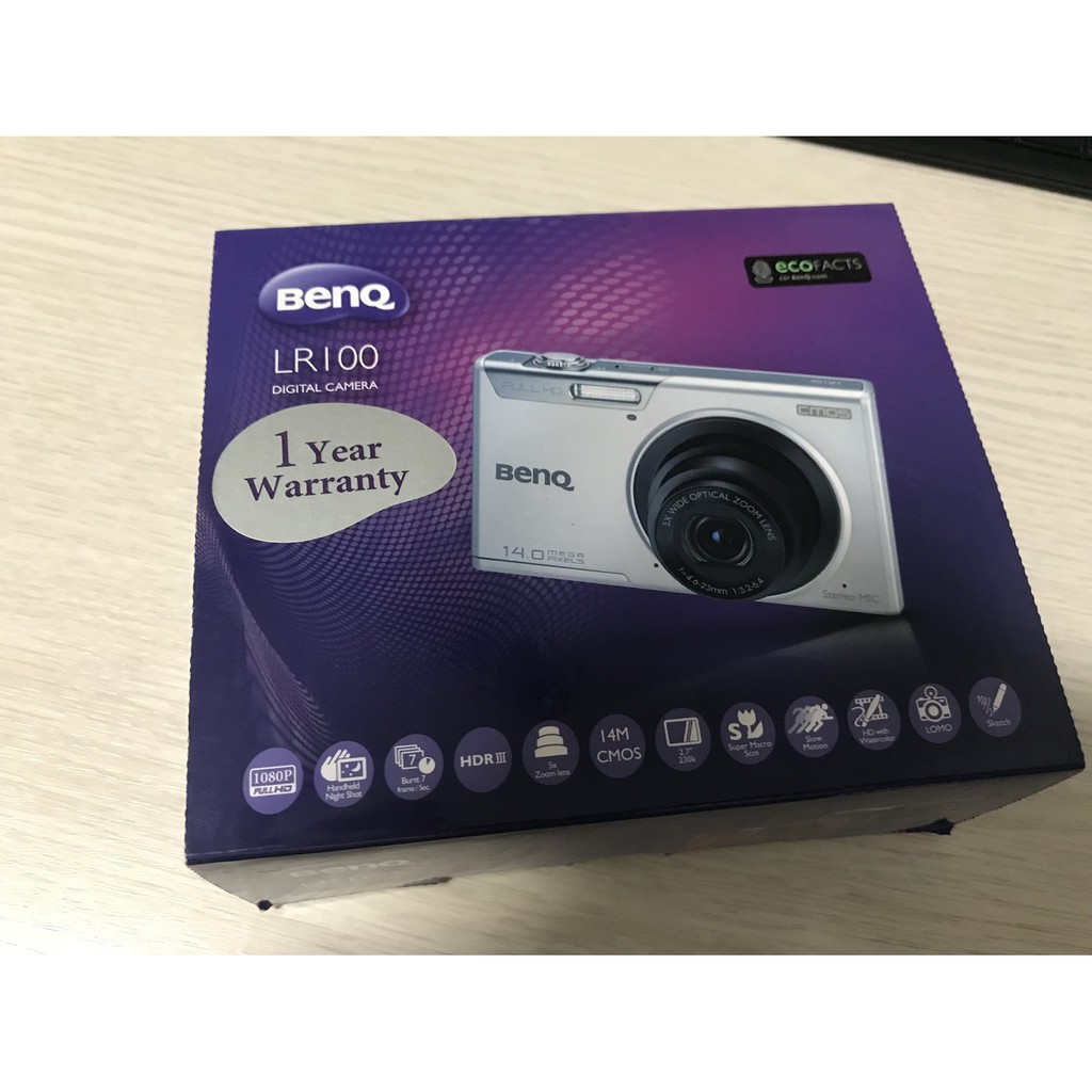 [九成新] BenQ LR100 | 1400萬畫素