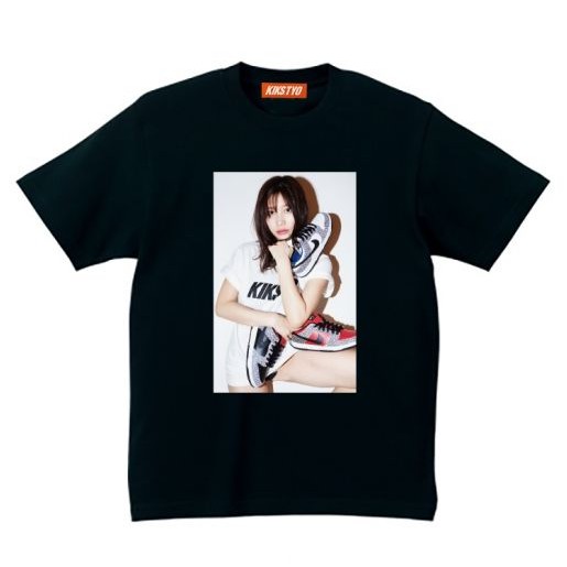 Kikstyo新品現貨圓領男t卹kiks Girls Tee小倉由香徽標t卹純棉t卹 蝦皮購物
