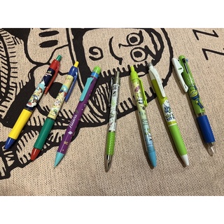 全新日本迪士尼玩具總動員原子筆自動鉛筆擦擦筆