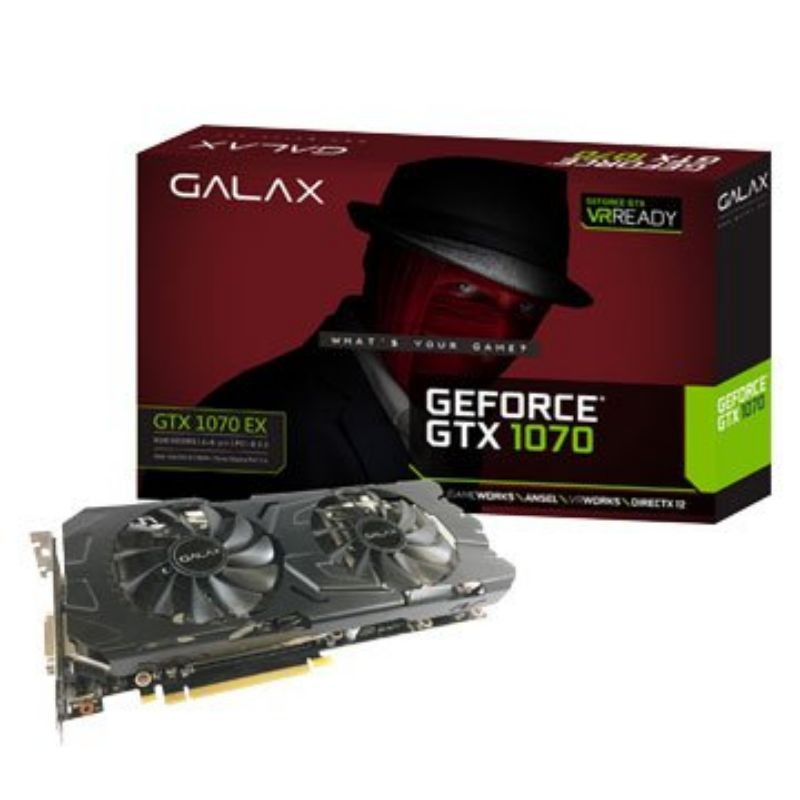 影馳 GALAX GTX1070 EX BLACK EDITION 三星顆粒