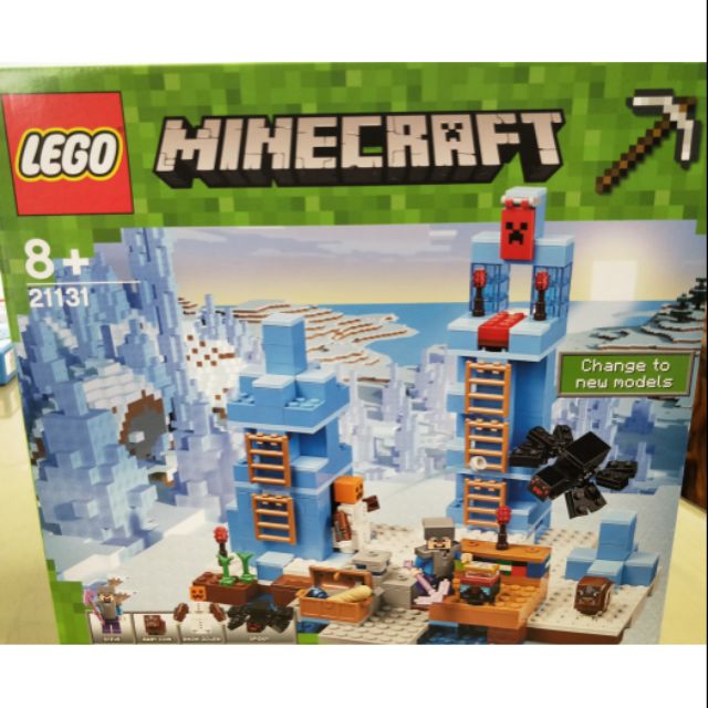 Lego 絕版正版未拆minecraft 雪地 蝦皮購物