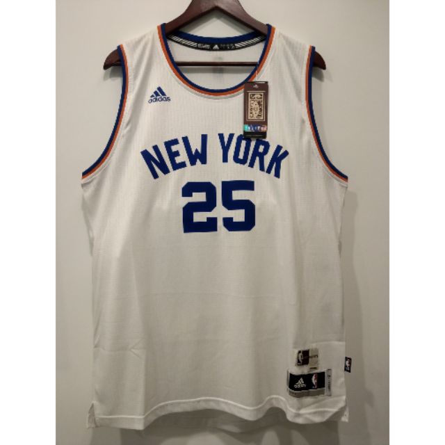 【Magic Shop】Derrick Rose尼客復古白（size:L）#NBA球衣
