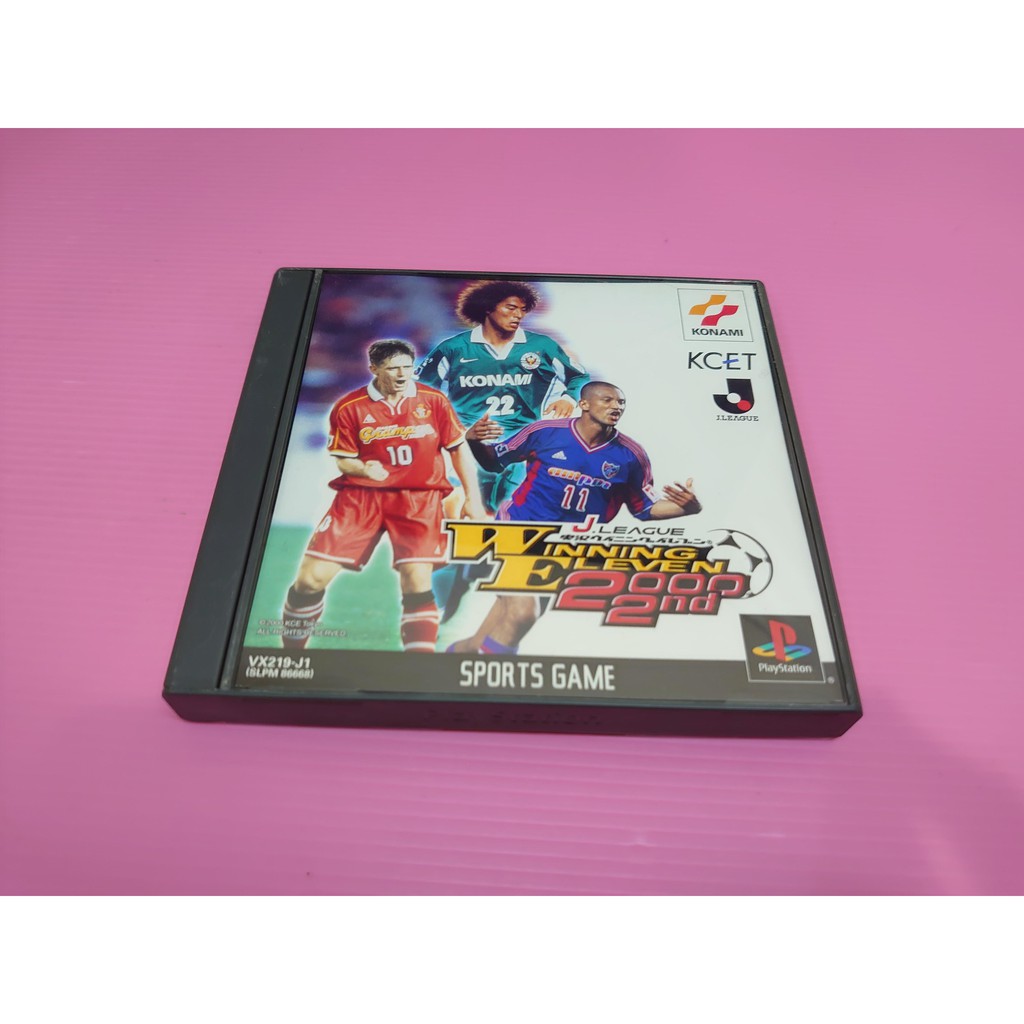 ㄇ ㄆ足 出清價! PS2 可玩  PS PS1 2手原廠遊戲片 J聯盟 實況足球 世界 足球 競賽 2000 2nd
