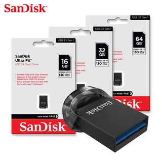 【台灣保固】SanDisk Ultra Fit 16G 32G 64G USB 3.1 迷你 隨身碟 速度130MB