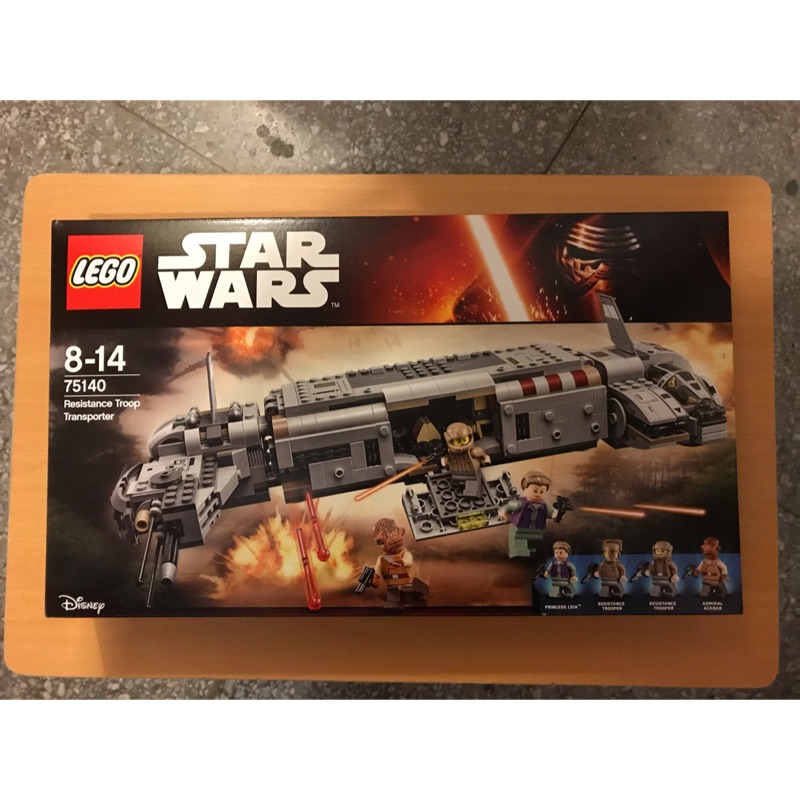 75140 LEGO 樂高積木 Star Wars星際大戰系列 反抗軍士兵運輸艦