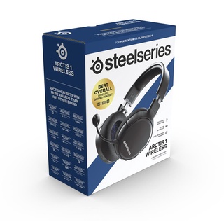 SteelSeries 賽睿 PS5周邊 Arctis 1 Wireless 無線電競耳麥 黑色【魔力電玩】