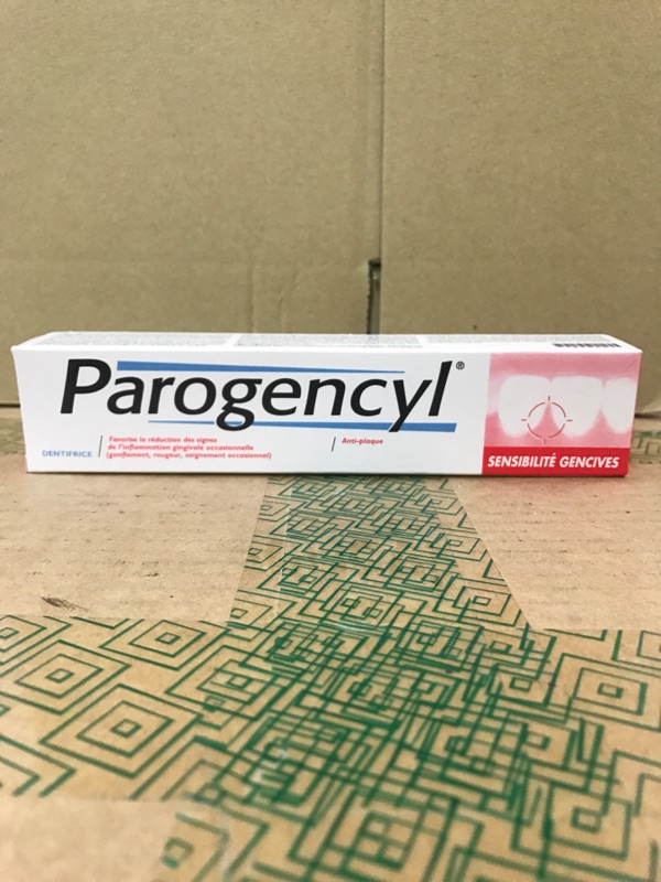 艾塔塔美妍館~倍樂喜Parogencyl 法國原裝牙周保健牙膏(粉色敏感牙齦) 75ml 現貨供應 新包裝