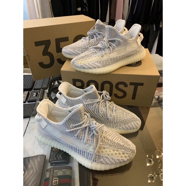 Limit精品✔️ ADIDAS YEEZY BOOST 350 V2 STATIC白天使 球鞋EF2905