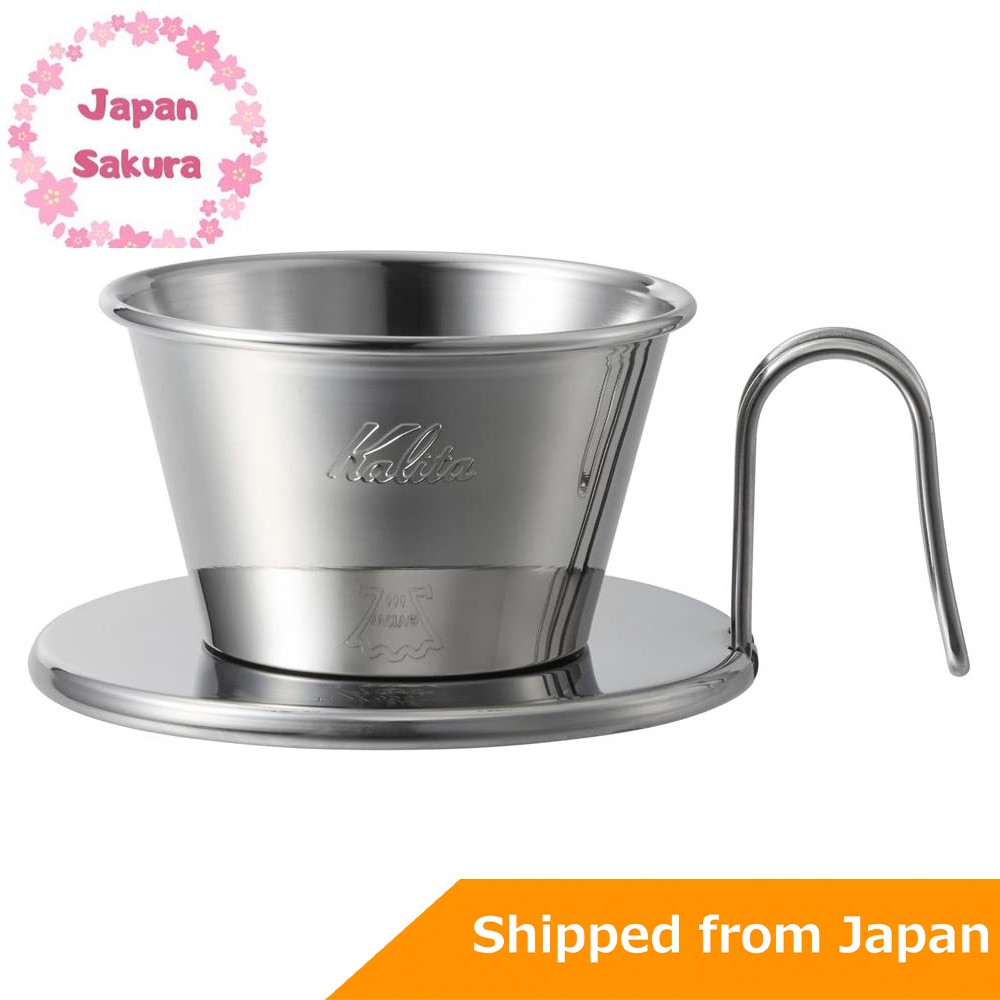 Kalita咖啡滴水器Wave系列不銹鋼日本製造，適用於1-2人TSUBAME＆Kalita WDS-155 | 蝦皮購物