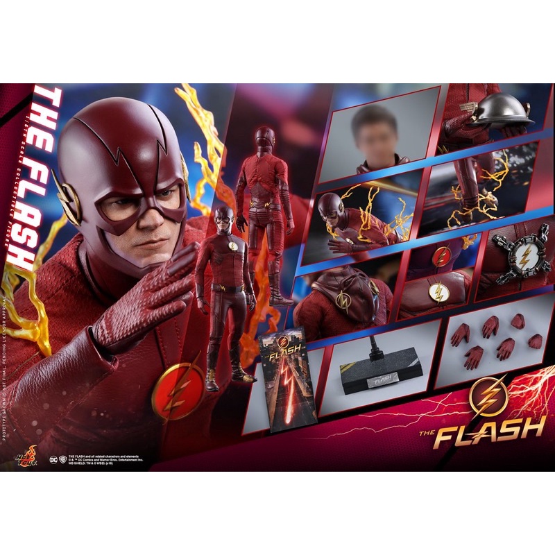 【現貨免運】 全新未拆 Hot Toys - TMS009 - 閃電俠 The Flash 1/6 比例人偶作品