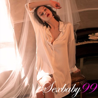 sexbaby99 絲絲入扣男友風性感睡衣 連身睡衣