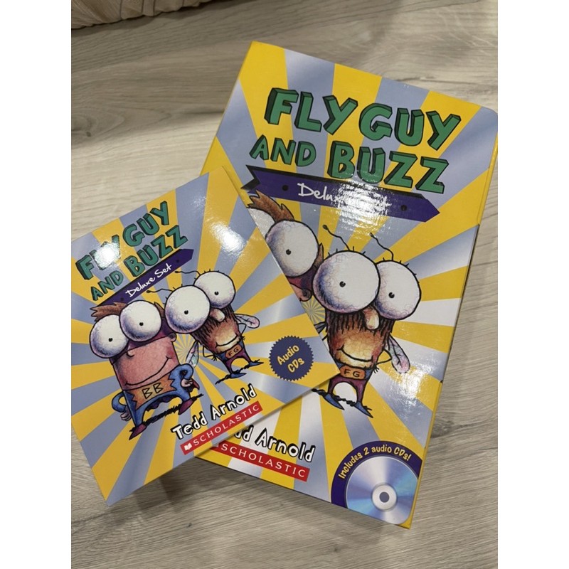 Fly guy and buzz初級英文橋梁書（15平裝+2CD)（社團媽咪專屬賣場）