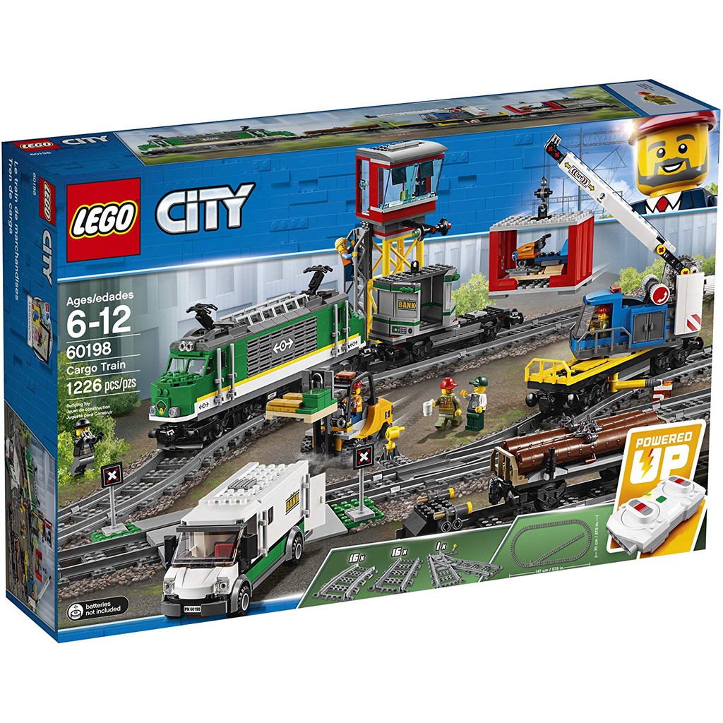TB玩盒 樂高 LEGO 60198 城市系列 貨運火車