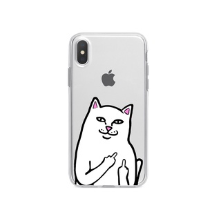 網紅賤貓中指貓滑板街頭美潮聯名IPhone7/8p/X/XS/XR/13pro手機殼
